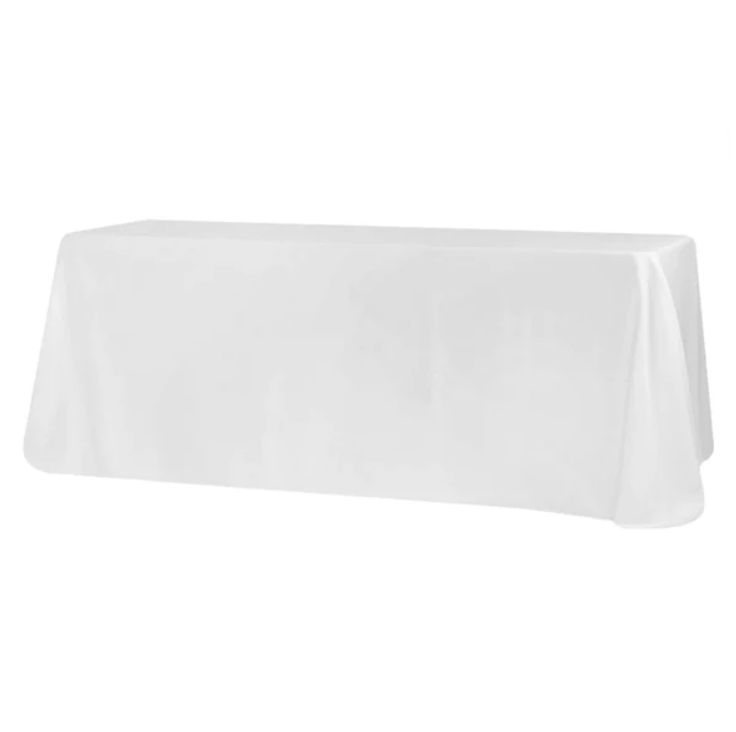 4Ft Rec Table Linen White
